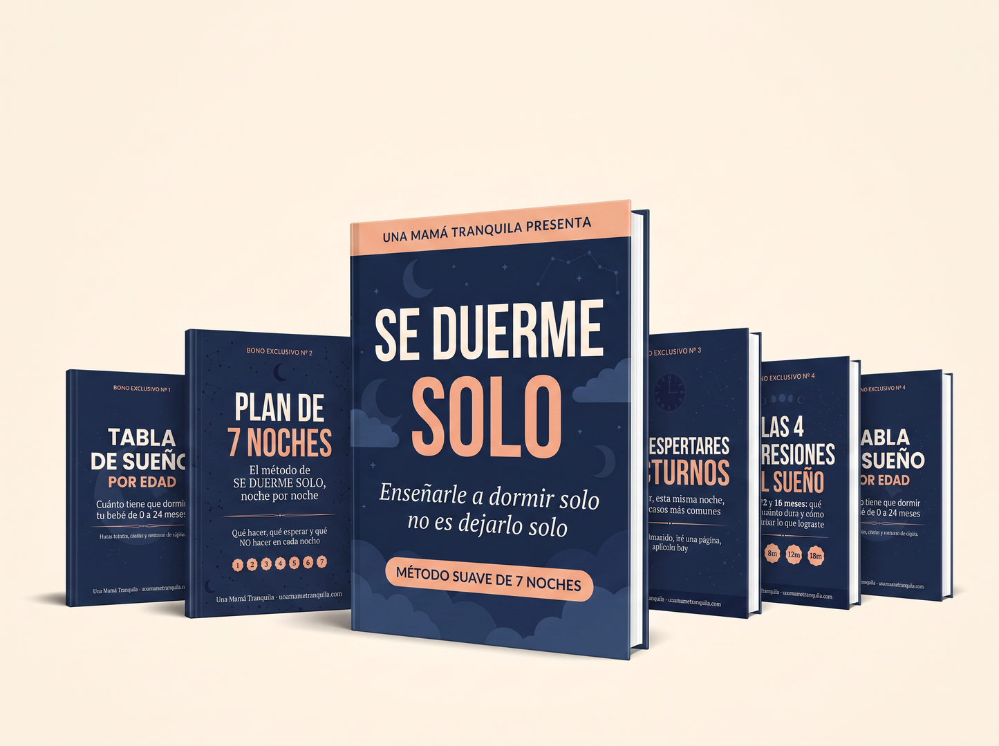 🌙 SE DUERME SOLO — Guía completa del sueño del bebé + 5 bonos🎁